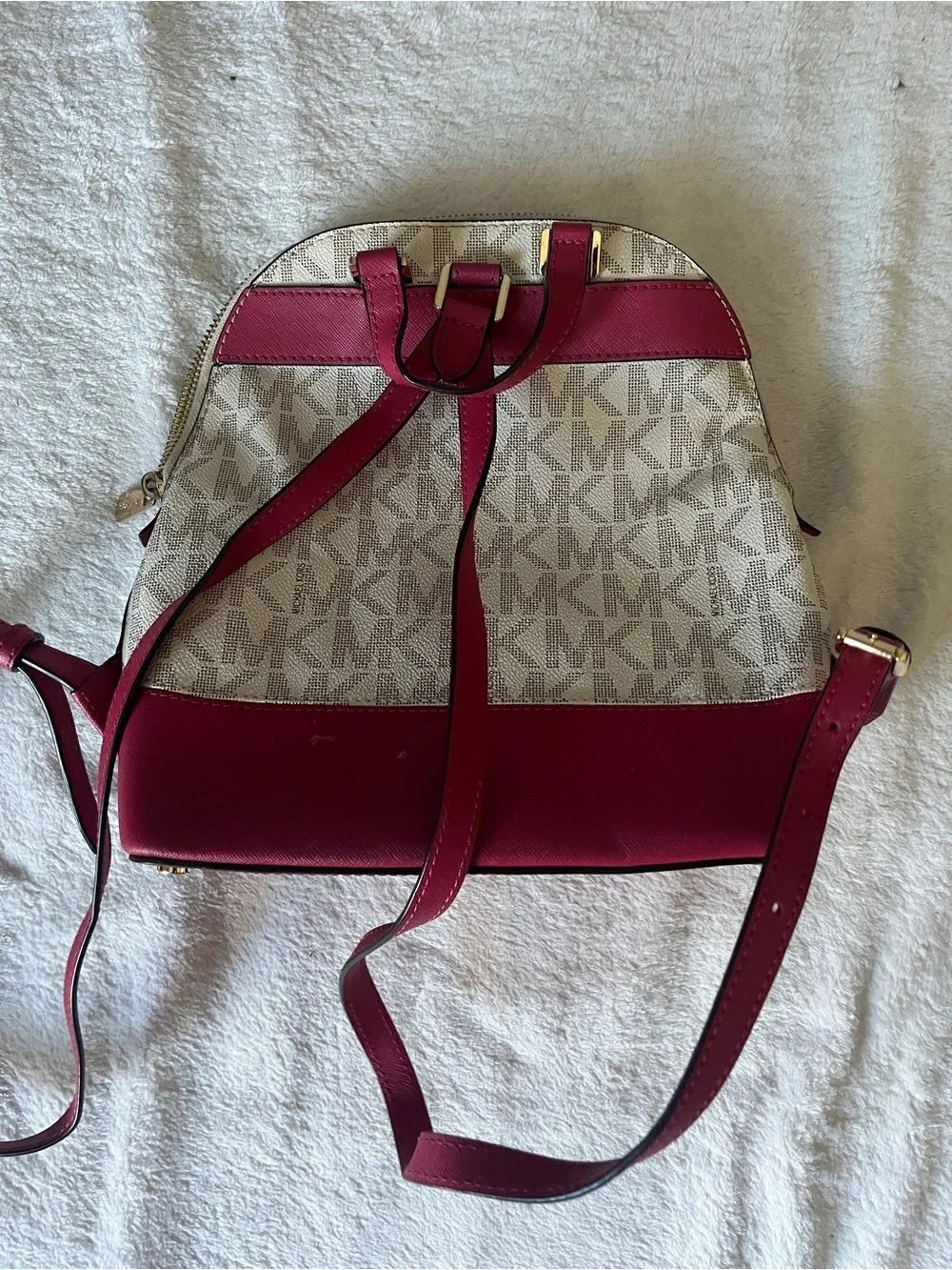 Michael Kors Emmy small backpack floral pink